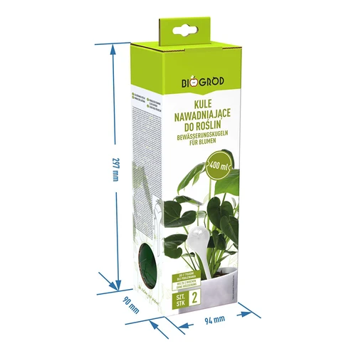 Bolas de riego TRANSPARENTES VERDES 2 uds. - 7