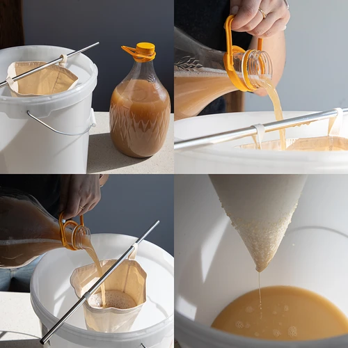 Bolsa para filtración de mosto - cónica - 12 L - 3