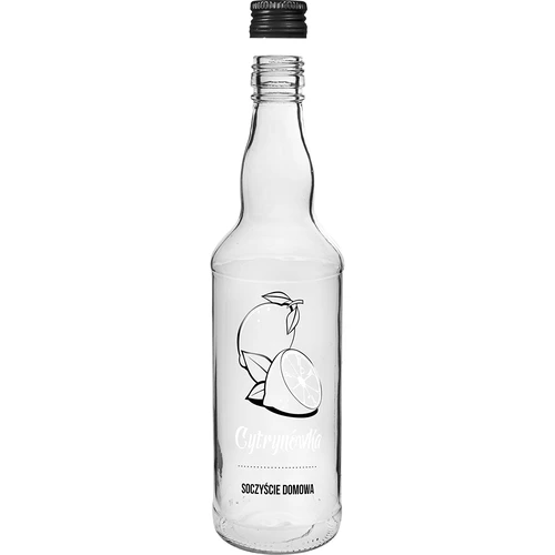 Botella 500ml con tapa, impresión Limoncello 4 unidades - 4