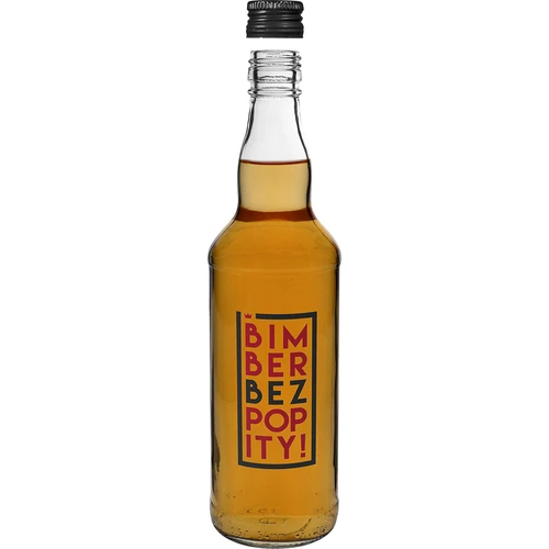 Botella de 500ml con tapa, impr. BimberBezPopity 4uds - 5