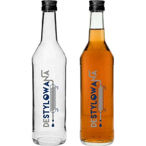 Botella de 500ml con tapa, impresa. Destilada 4 unidades - 3