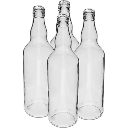 Botella de 700 ml para vodka con tapa - 4 unidades - 3