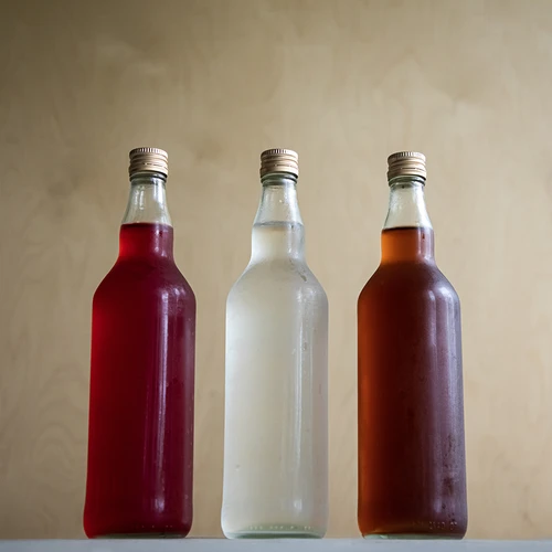 Botella de 700 ml para vodka con tapa - 4 unidades - 7