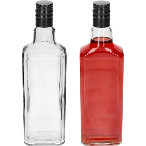 Botella decorativa TYNKTURA 0,5 L con tapón de rosca largo negro Ø 28 mm, 1 ud. - 3