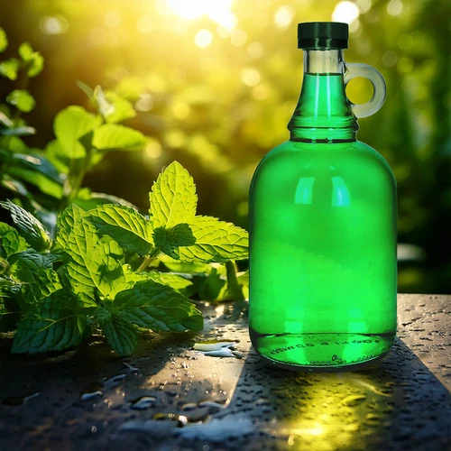 Botella Gallone 1L sin trenzado, con tapa - 5