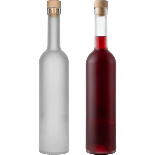 Botella «Escarchada» 0,5 L con tapón de corcho, 1 ud. - 3