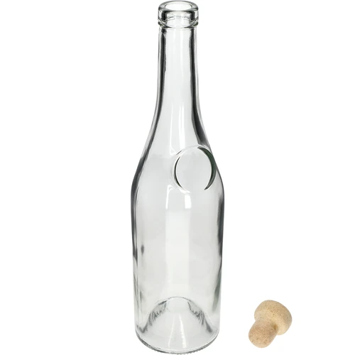 Botella Herbowa 500 ml con tapón de corcho tipo seta, 1 unidad - 2