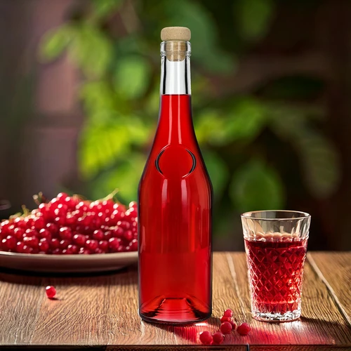 Botella Herbowa 500 ml con tapón de corcho tipo seta, 1 unidad - 9