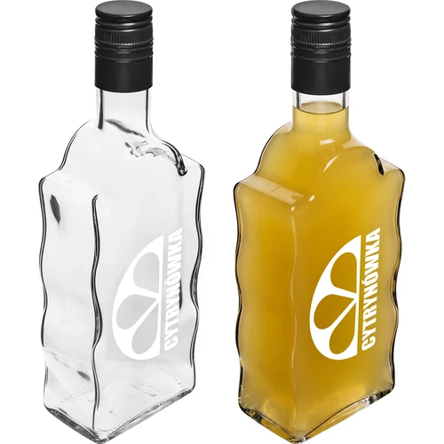 Botella Klasztorna 500 ml con tapón de rosca y estampado «Cytrynówka», diseño 2 - 4