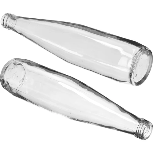 Botella Klubowa 500 ml con tapón dorado de rosca, pack de 6 unidades - 6