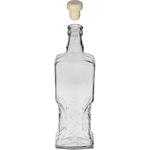 Botella Kredensowa 500ml con corcho - 2