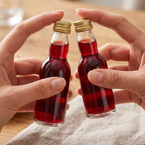 Botella «Maluch» con tapón dorado, 40 ml, 10 uds. - 9