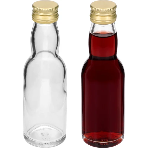 Botella «Maluch» con tapón dorado, 40 ml, 10 uds. - 5