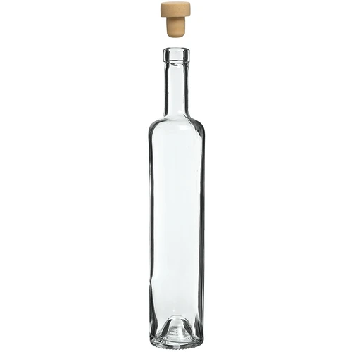 Botella Marina con corcho, blanca 500ml - 2