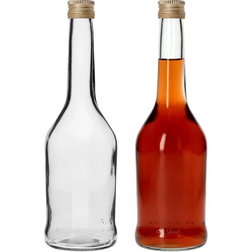 Botella Napoleón 500ml con tapón fi28, 6uds - 4