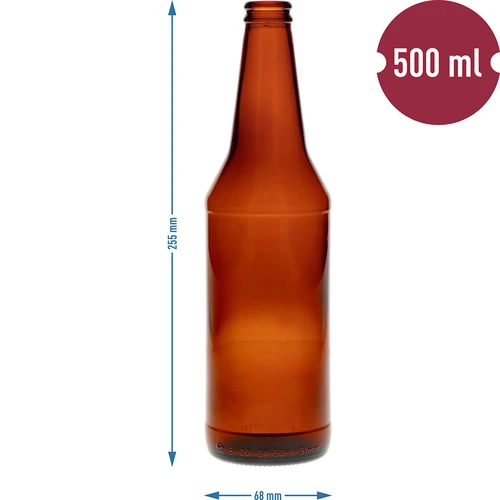 Botella para cerveza 500ml - paquete de 8 unidades - 4