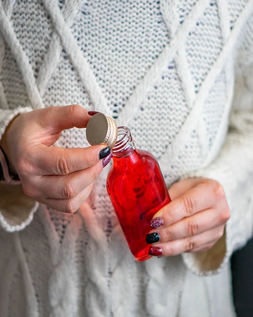Botella para licores tipo petaca 100ml - 10 unidades. - 8