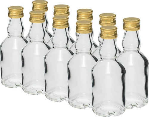 Botella Pequeña 50ml con tapa - 10 uds.  - 1 