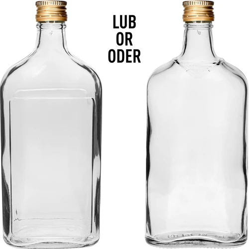 Botella Petaca 500ml con tapa - 6 uds. - 2
