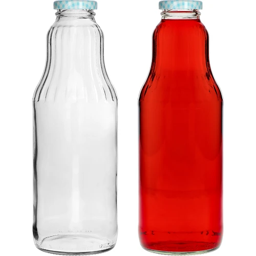Botella TO para jugo 1L con tapa fi43 - 6uds. - 4