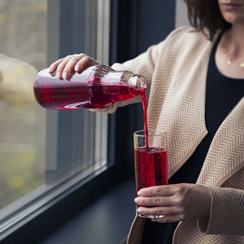 Botella TO para jugo 1L con tapa fi43 - 6uds. - 10
