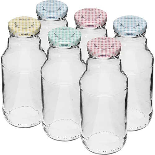 Botella TO para jugo 330ml con tapa fi43 - 6 uds.  - 1 