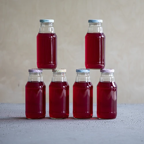 Botella TO para jugo 330ml con tapa fi43 - 6 uds. - 5