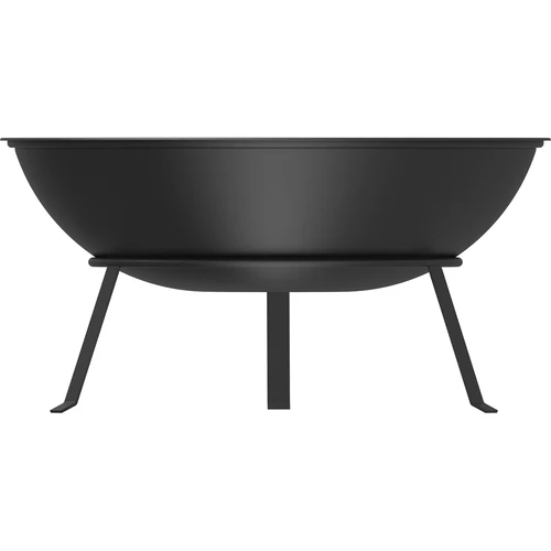 Brasero de jardín con parrilla, Ø55 cm, redondo, en forma de cuenco - 2