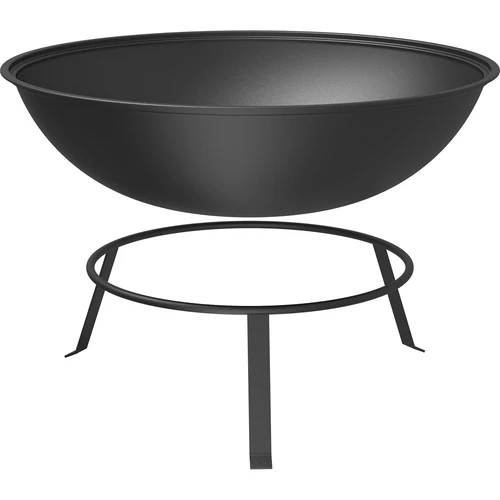 Brasero de jardín con parrilla, Ø55 cm, redondo, en forma de cuenco - 4