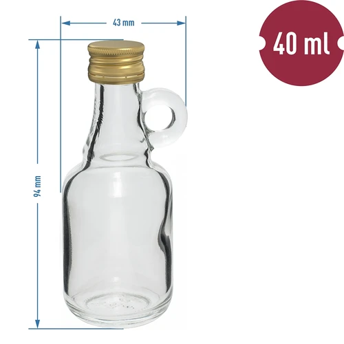 Butelka Galonik 40ml z zak., 10szt. - 4