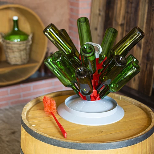 Butelka oliwkowa na wino 0,75 L - zgrzewka 8 szt. - 9