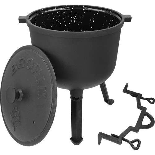 Caldero esmaltado de hierro fundido, 10 L - 3