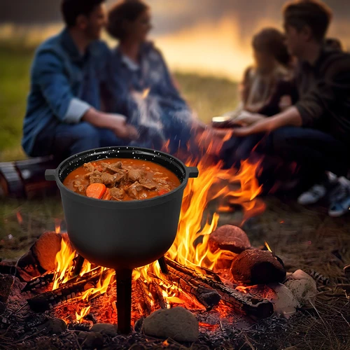 Caldero esmaltado de hierro fundido, 10 L - 6