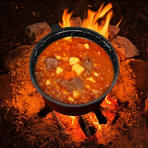 Caldero esmaltado de hierro fundido, 10 L - 7