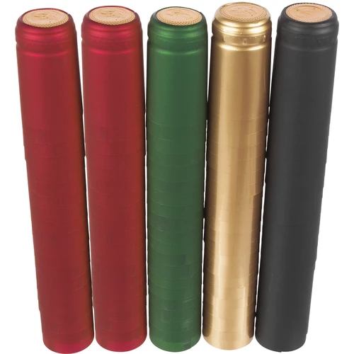 Capuchones térmicos con perforación mezcla de colores 100 uds.