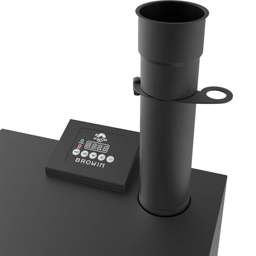 Chimenea para ahumadores de acero dragON - 4