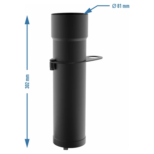 Chimenea para ahumadores de acero dragON - 7