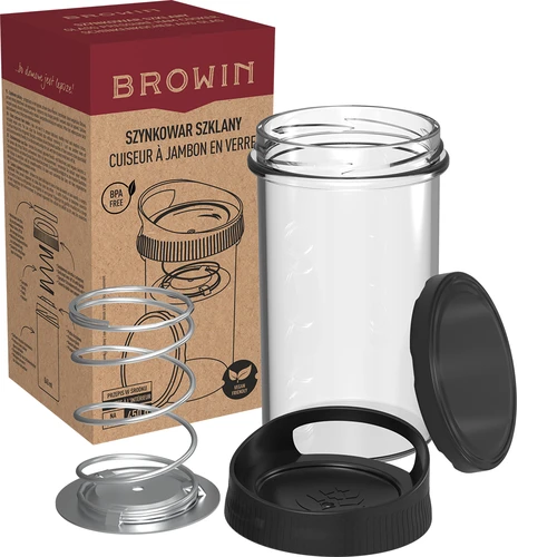 Cocedor de fiambre de vidrio para 450 g - 7