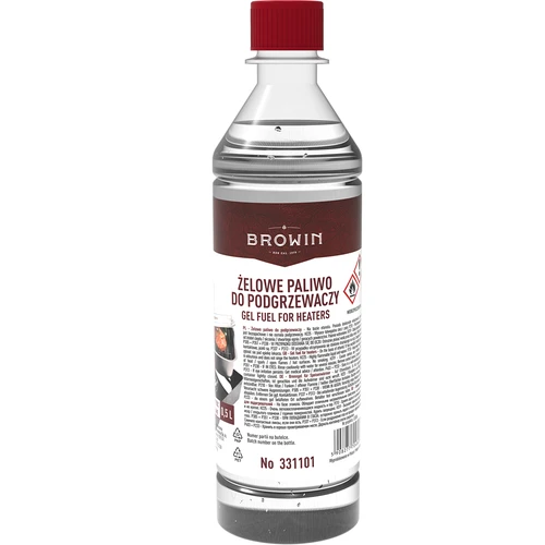 Combustible en gel para calentadores de ahumador, 0,5 L  - 1 