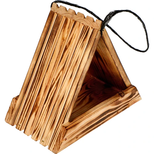 Comedero para pájaros de madera Triángulo - 3