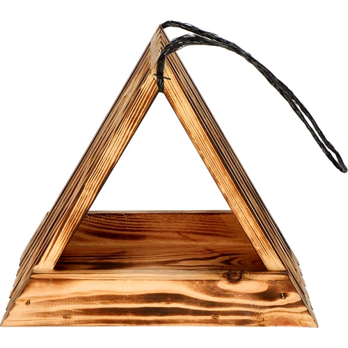 Comedero para pájaros de madera Triángulo - 4