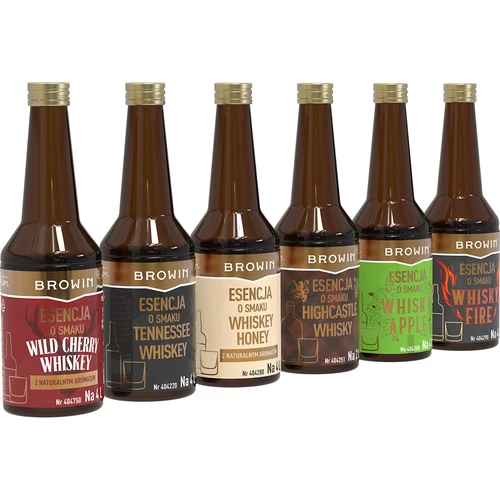 Conjunto de 6 esencias - WHISKY 6x40 ml - 2