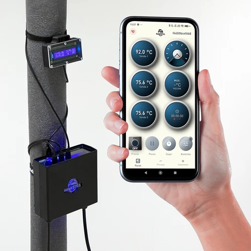 Conjunto de destilación hawkSTILL «Dedos fríos» 60 L + sistema Wi‑Fi IQ con pantalla LCD - 3