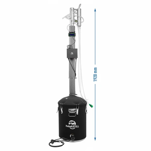 Conjunto de destilación hawkSTILL «Dedos fríos» 60 L + sistema Wi‑Fi IQ con pantalla LCD - 20