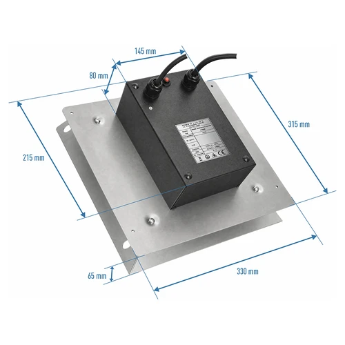 Conjunto de módulos con controlador Wi-Fi -dragON IQ 2,7 kW, para ahumadores de jardín - 6