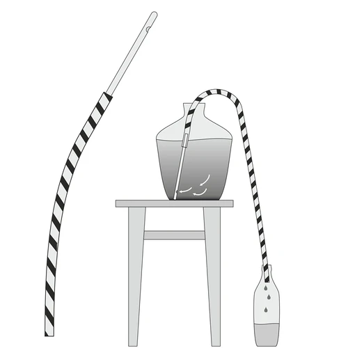 Conjunto para trasiego de vino - 5