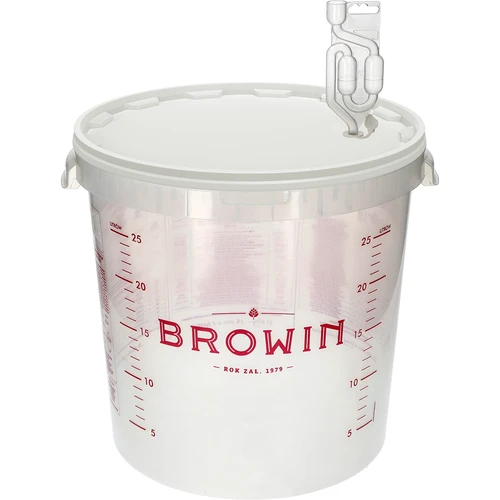 Contenedor de ferment. transp. 30L, impresión, 3 tubos  - 1 