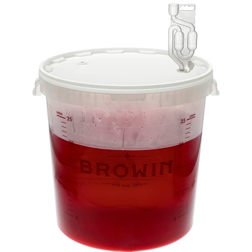 Contenedor de ferment. transp. 30L, impresión, 3 tubos - 5