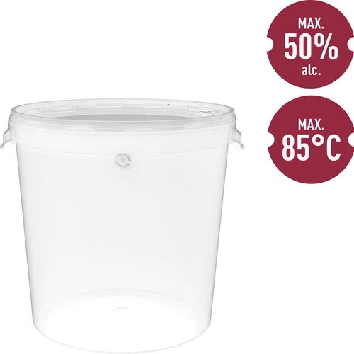 Contenedor de fermentación 30 L con tapa - 3