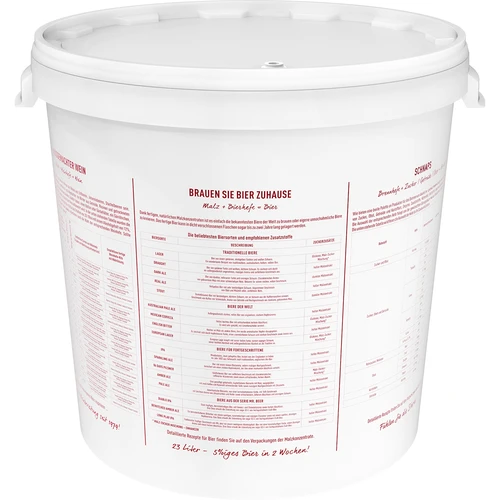 Contenedor de fermentación blanco 30L impresión DE grifo 2 tubos - 6